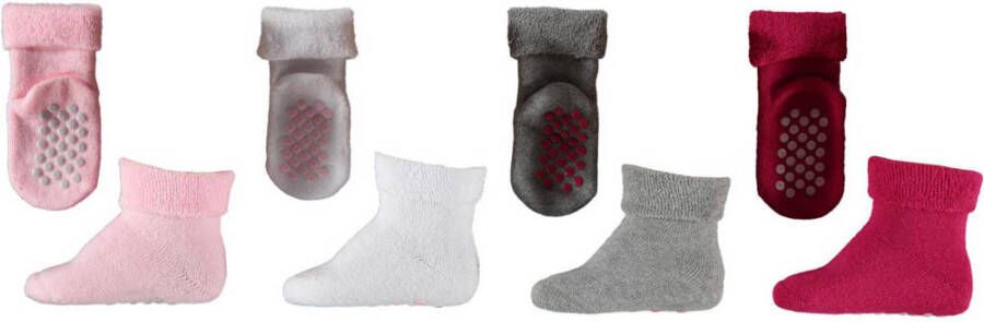 Apollo sokken set van 4 multi Katoen Effen 56-68