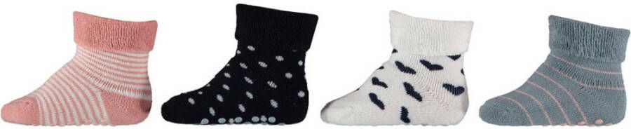 Apollo sokken set van 4 multi Meisjes Katoen All over print 56-68