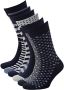 Apollo sokken set van 6 marine grijs - Thumbnail 1