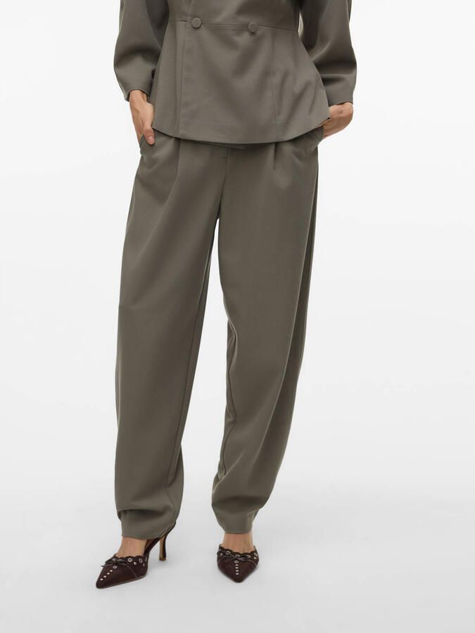 AWARE high waist broek groen
