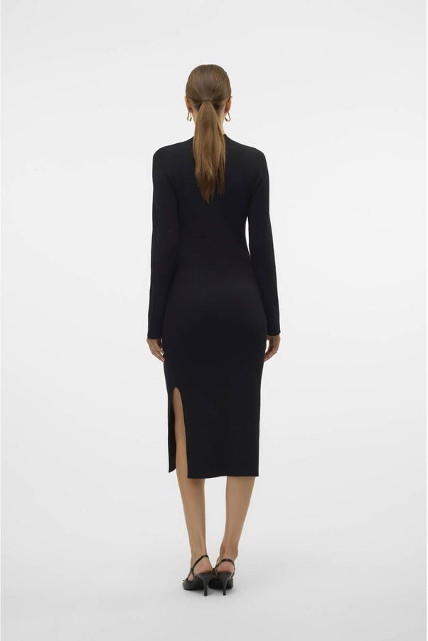 AWARE maxi jurk VMLYNZI zwart