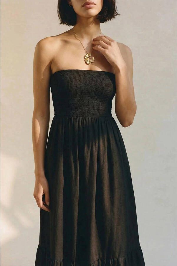AWARE maxi jurk zwart