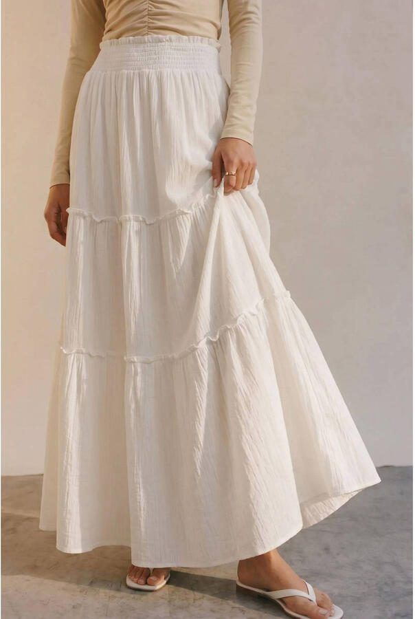 AWARE maxi rok wit