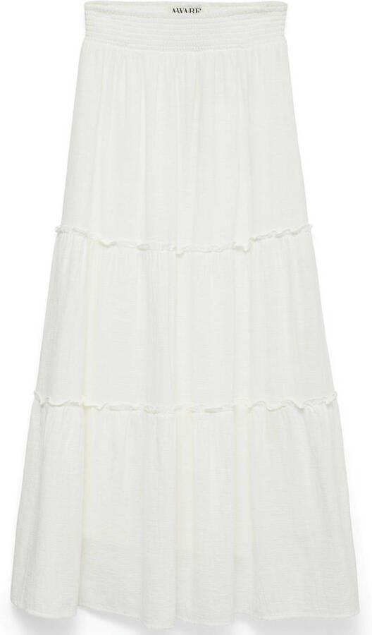 AWARE maxi rok wit - Foto 3