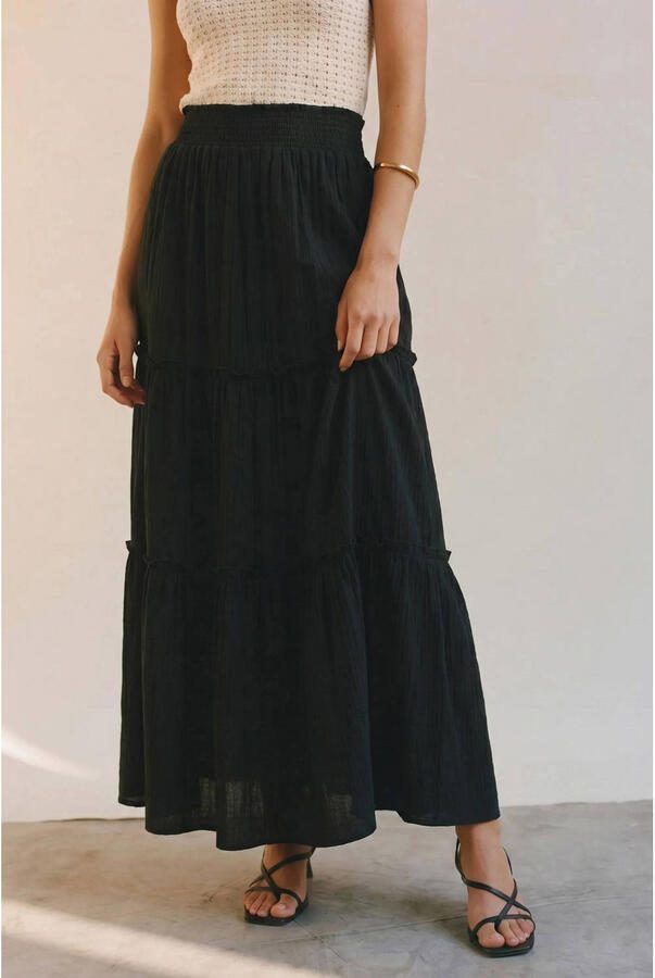 AWARE maxi rok zwart