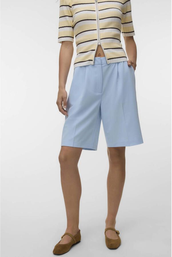 AWARE regular fit bermudashort lichtblauw