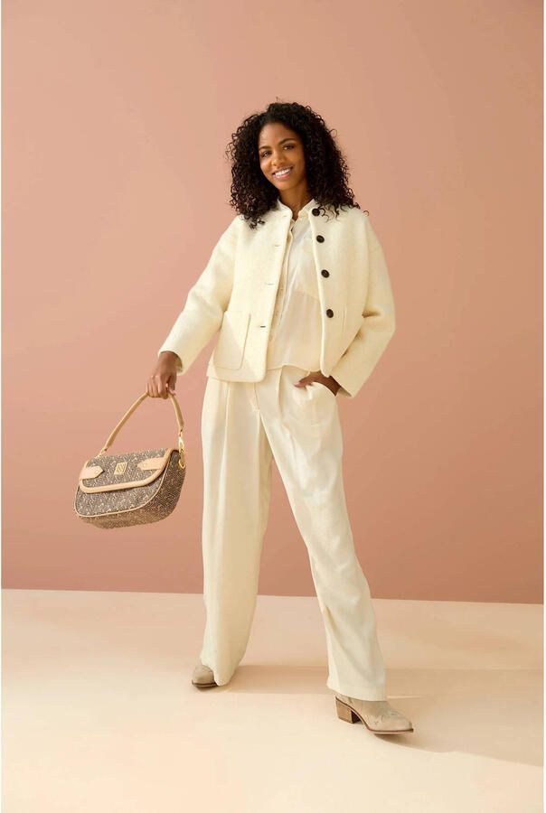 Aware Broek Noos Perry Trousers Birch - Foto 3