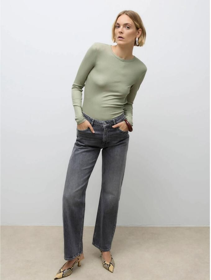 AWARE straight leg jeans grey denim - Foto 3