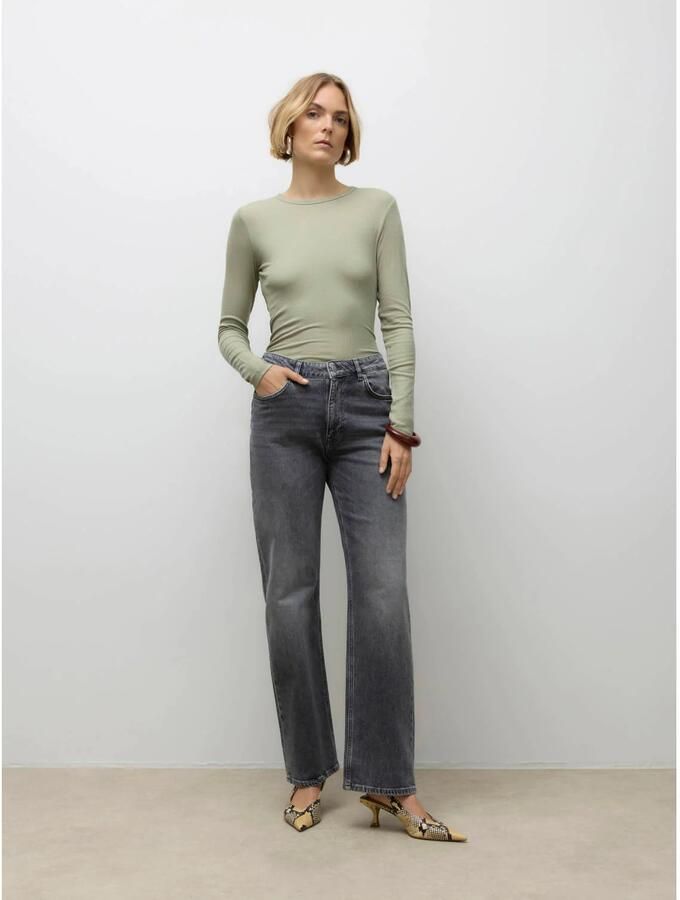 AWARE straight leg jeans grey denim - Foto 2