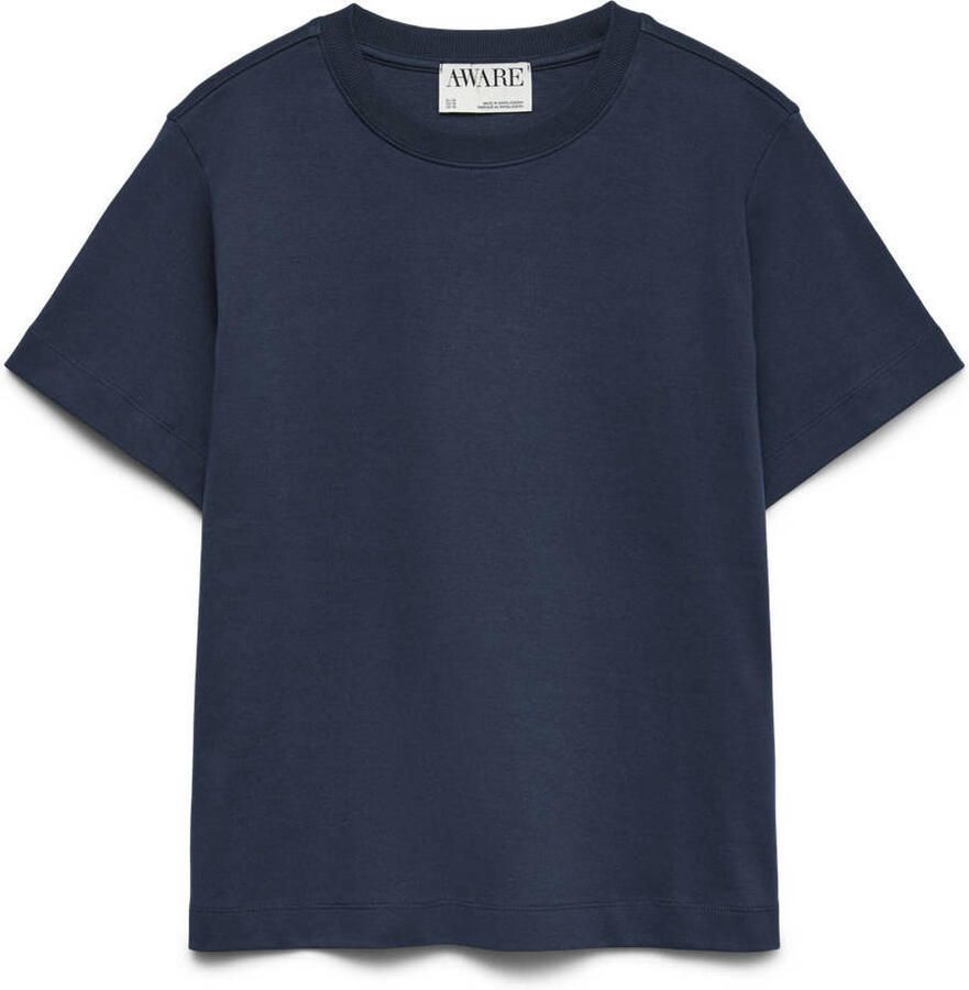AWARE T-shirt donkerblauw - Foto 2
