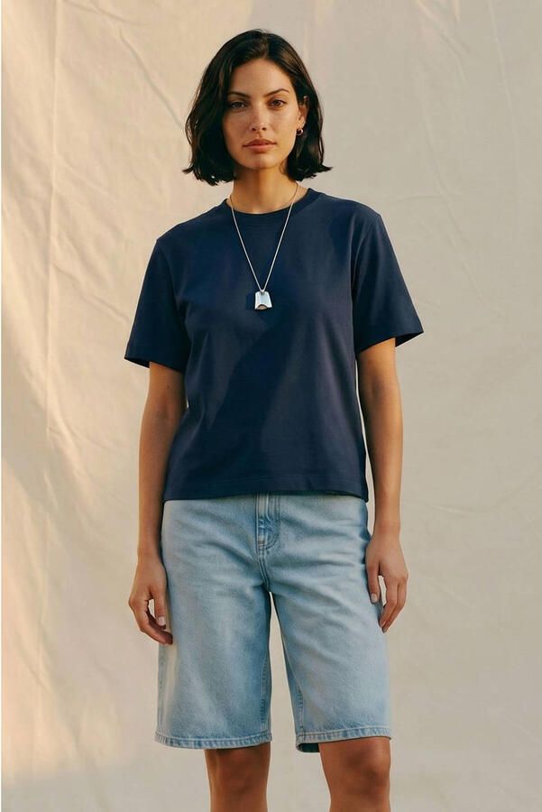 AWARE T-shirt donkerblauw - Foto 3