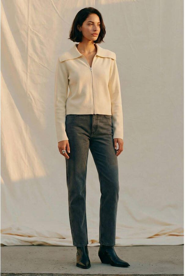 AWARE vest gebreid ecru - Foto 2