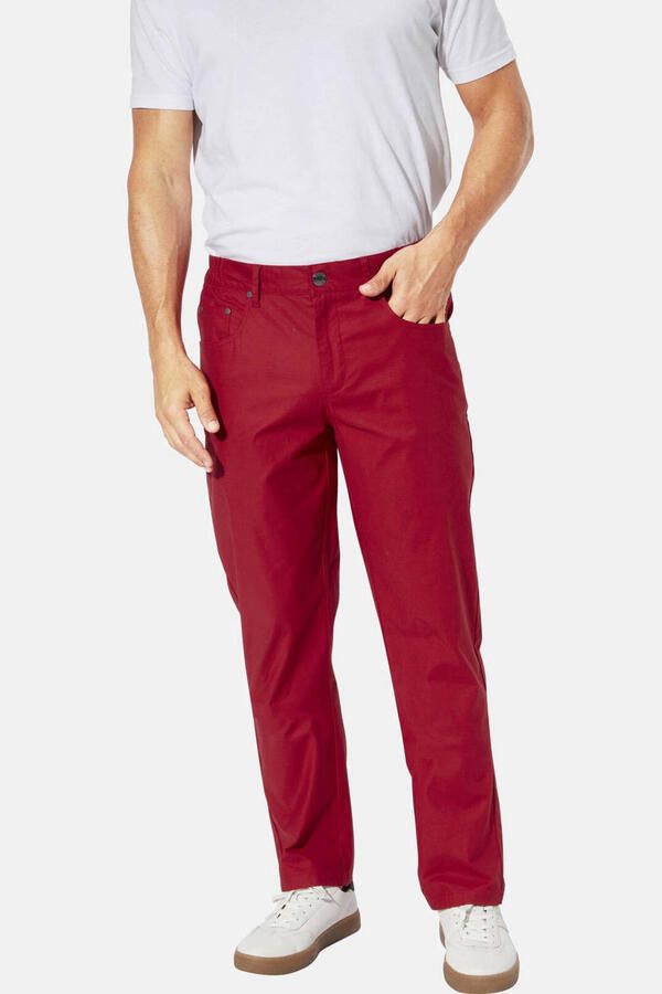 Babista broek Plus Size rood