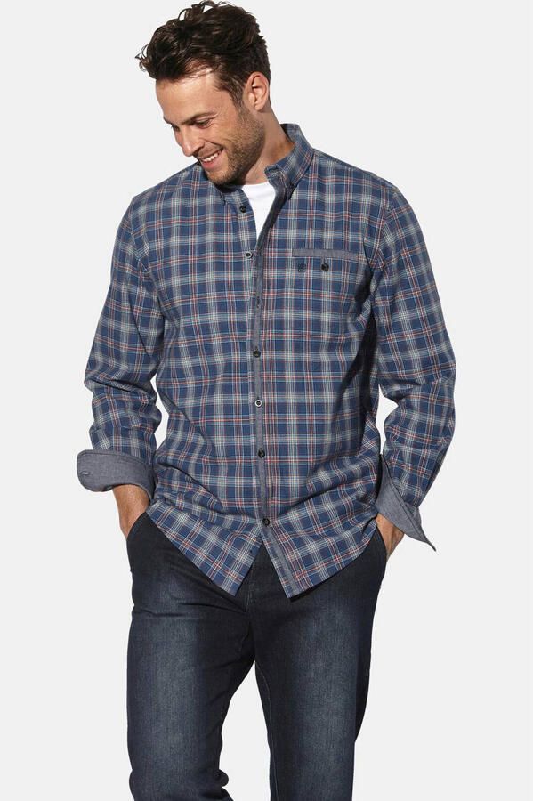 Babista casual overhemd ILAN blauw