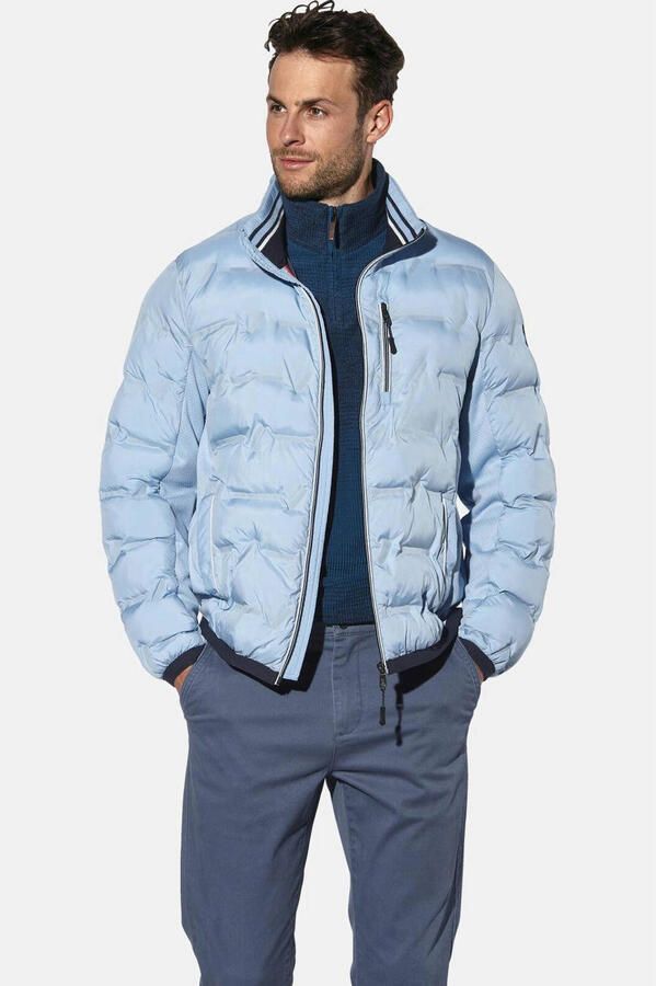 Babista CELESTIO gewatteerde winterjas Plus Size lichtblauw