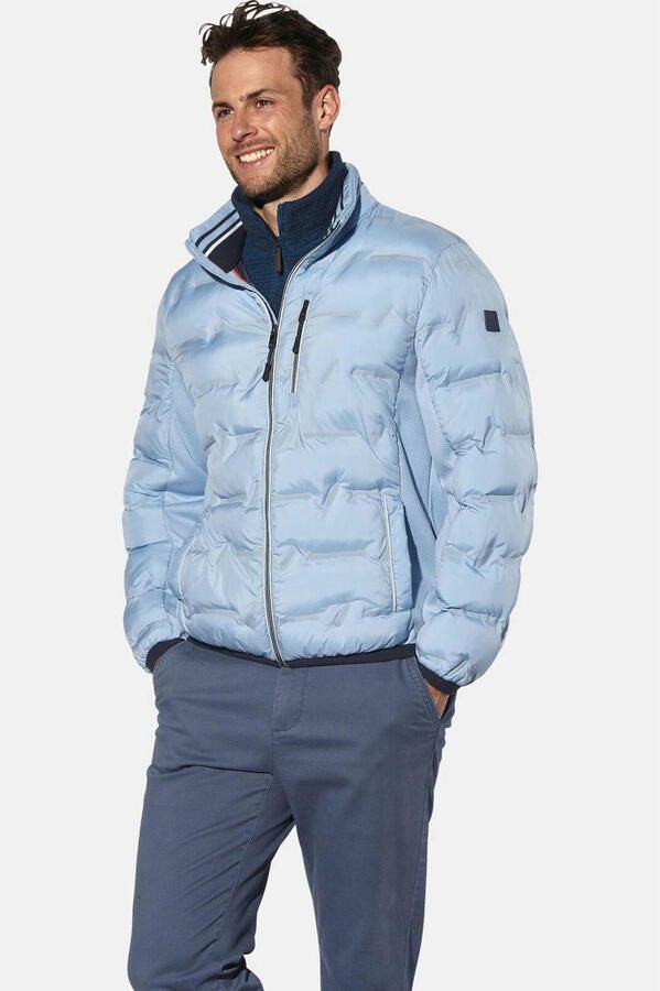 Babista CELESTIO gewatteerde winterjas Plus Size lichtblauw - Foto 2