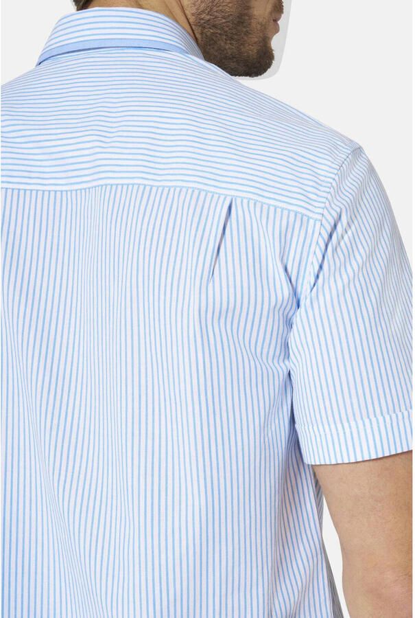 Babista gestreept overhemd +FIT Collectie Plus Size blauw - Foto 3