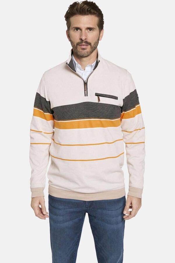 Babista gestreepte sweater MODAVISTO beige