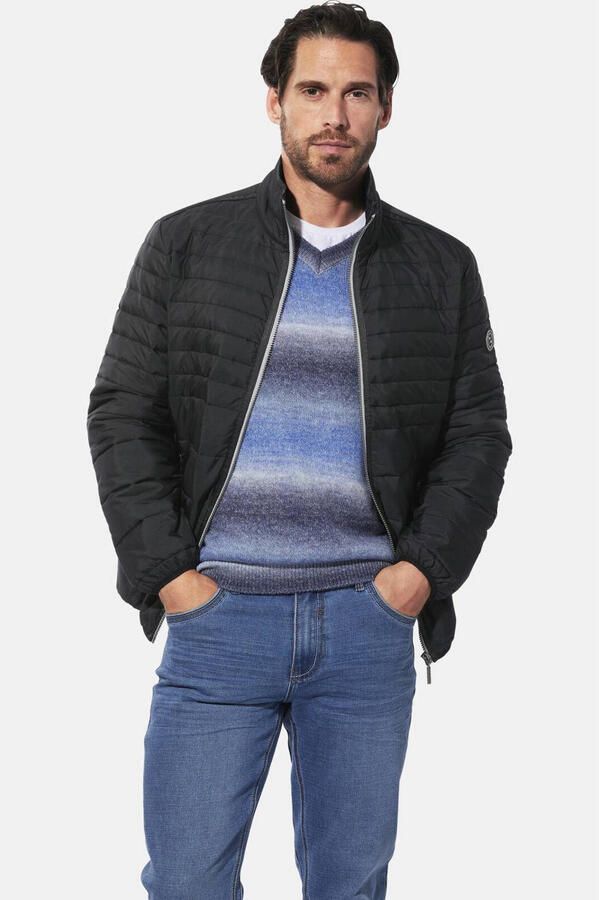Babista gewatteerde tussenjas Plus Size zwart