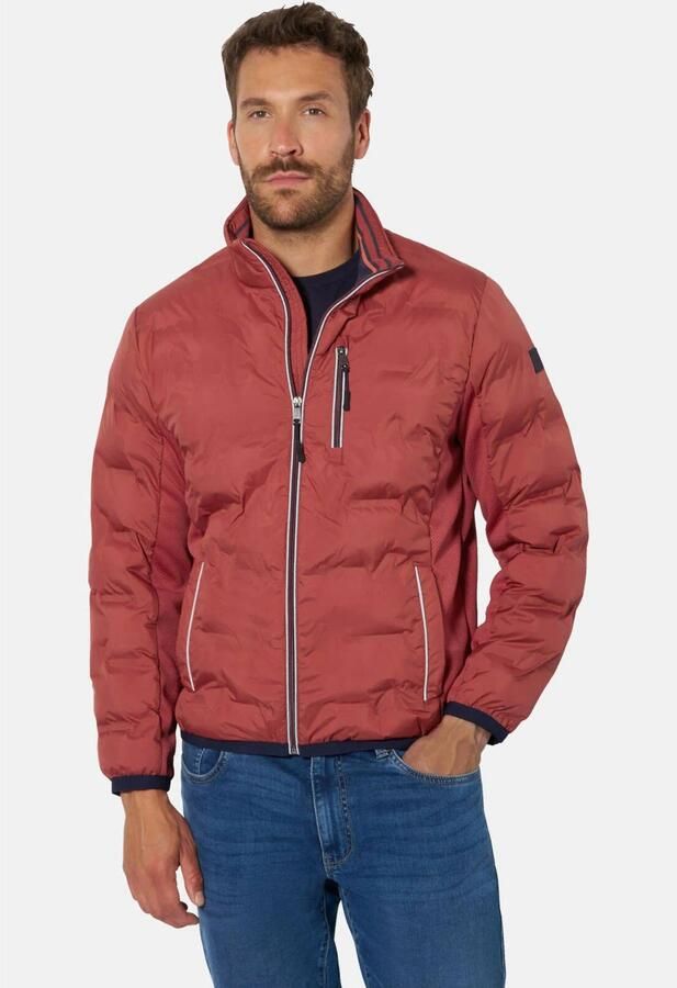 Babista gewatteerde winterjas Plus Size rood