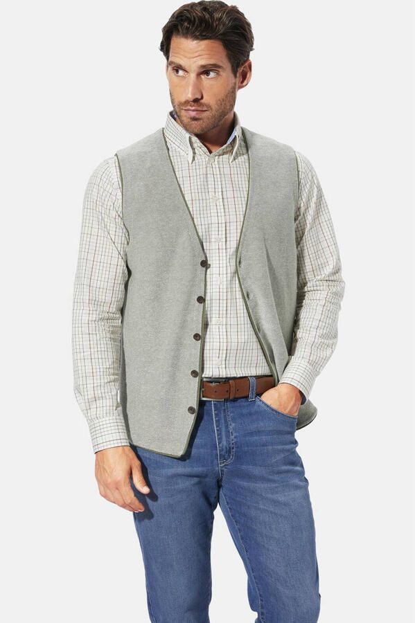 Babista gilet Plus Size kaki - Foto 2