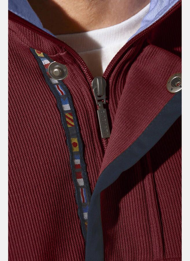 Babista katoenen regular fit trui met borduursels Plus Size rood - Foto 2
