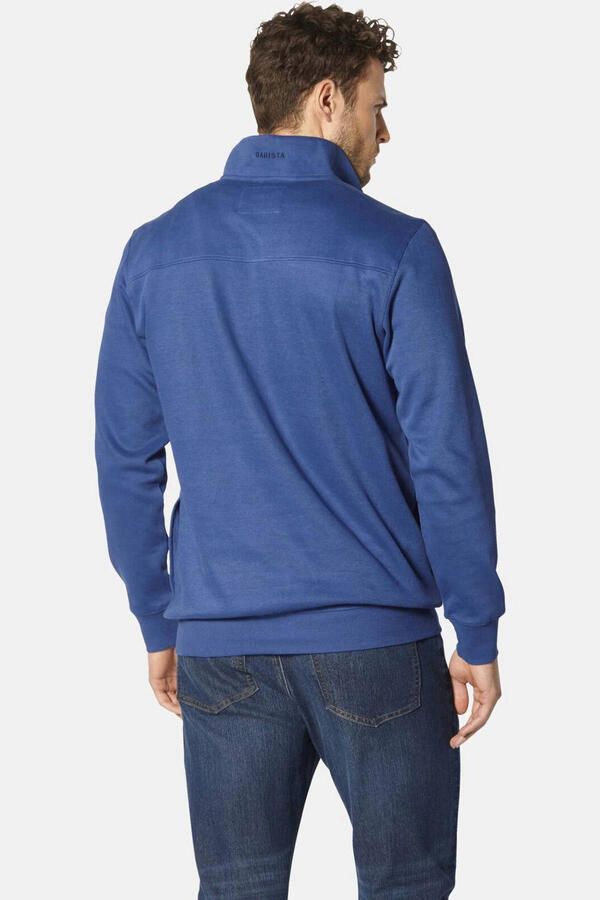 Babista katoenen regular fit trui Plus Size blauw - Foto 2