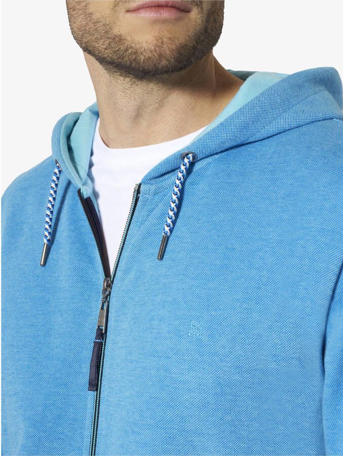 Babista katoenen sweatvest Plus Size blauw - Foto 2