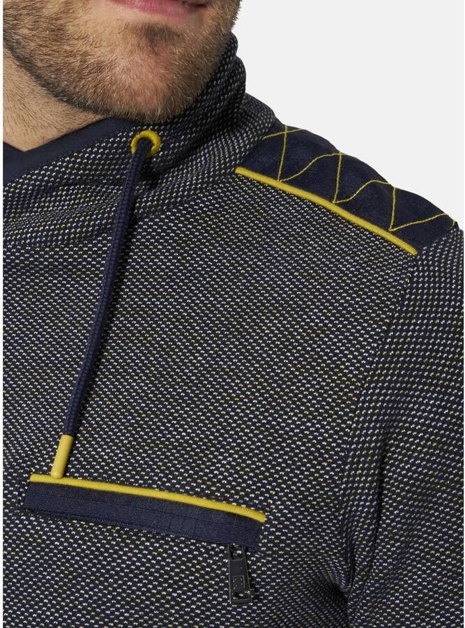 Babista katoenen trui Plus Size donkerblauw - Foto 2
