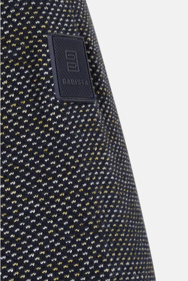 Babista katoenen trui Plus Size donkerblauw - Foto 3