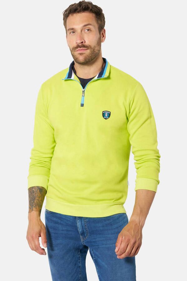 Babista katoenen trui Plus Size lichtgroen