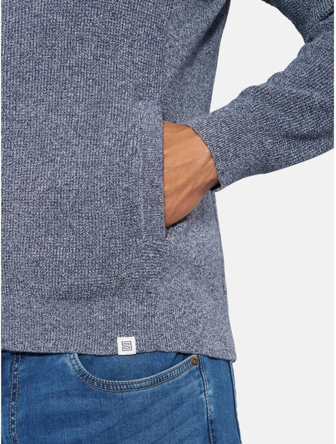 Babista katoenen vest Plus Size blauw - Foto 2