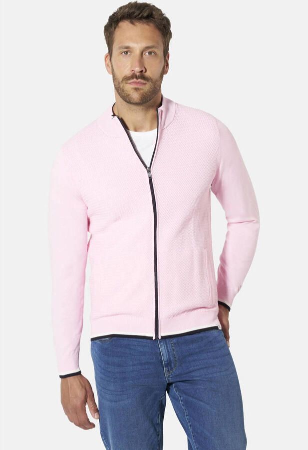 Babista katoenen vest Plus Size roze