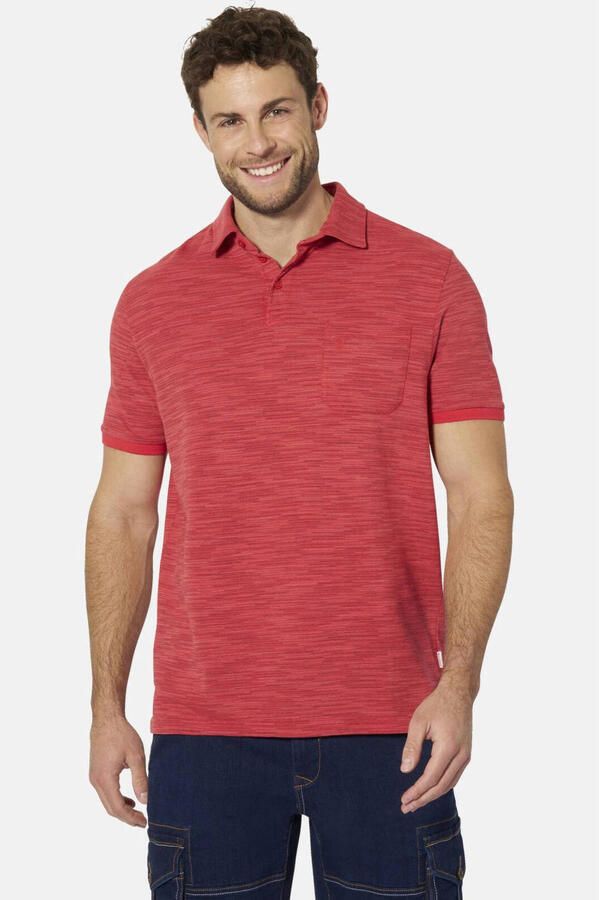 Babista KORLIN polo Plus Size +FIT Collectie rood