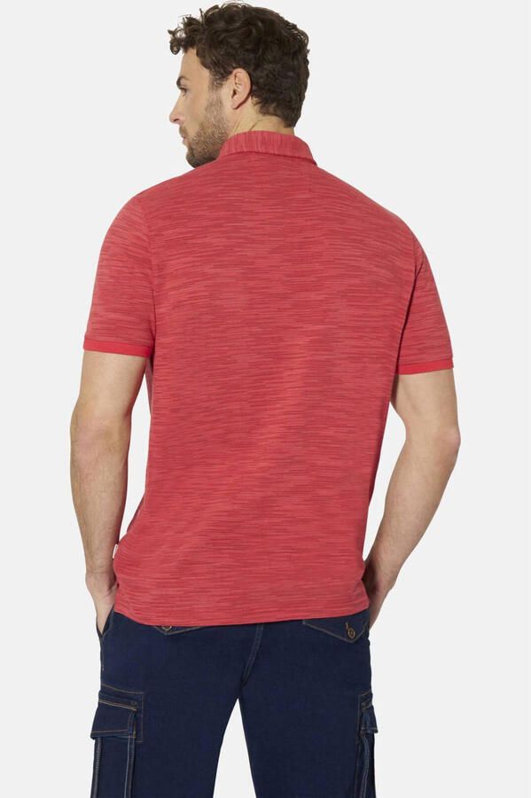 Babista KORLIN polo Plus Size +FIT Collectie rood - Foto 2