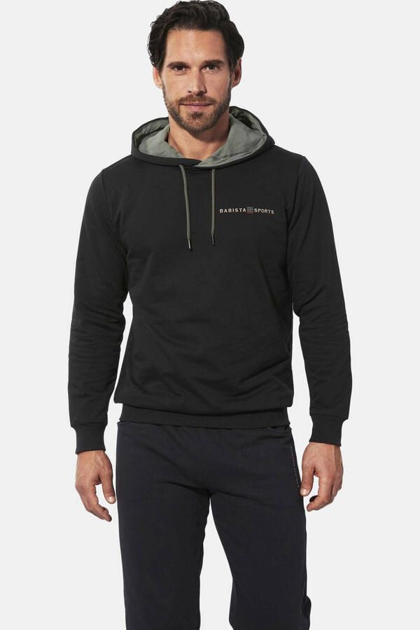 Babista LORANDO regular fit hoodie Plus Size zwart - Foto 2