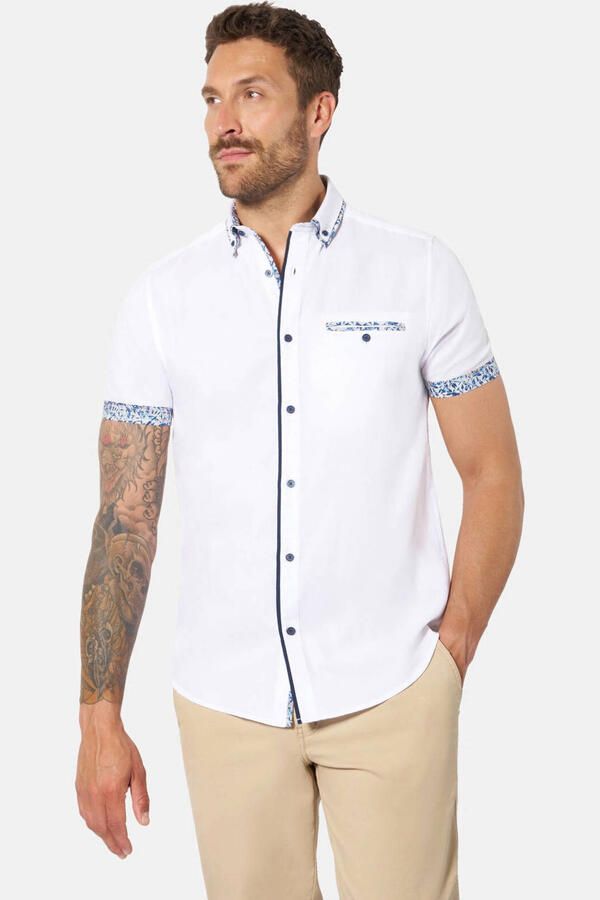 Babista overhemd Plus Size donkerblauw