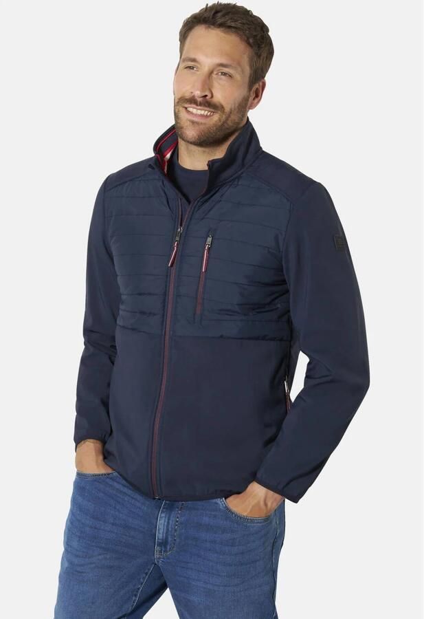 Babista Plus Size jas donkerblauw
