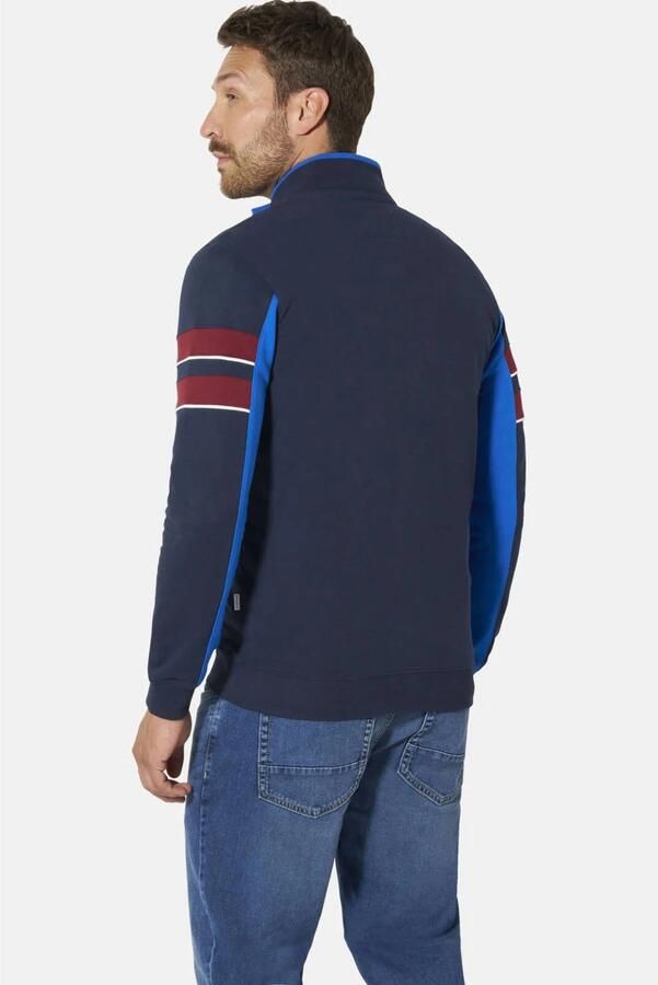 Babista Plus Size katoenen trui donkerblauw - Foto 3