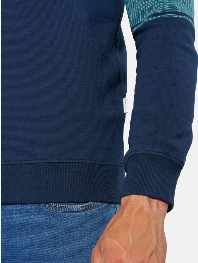 Babista Plus Size katoenen trui donkerblauw - Foto 3