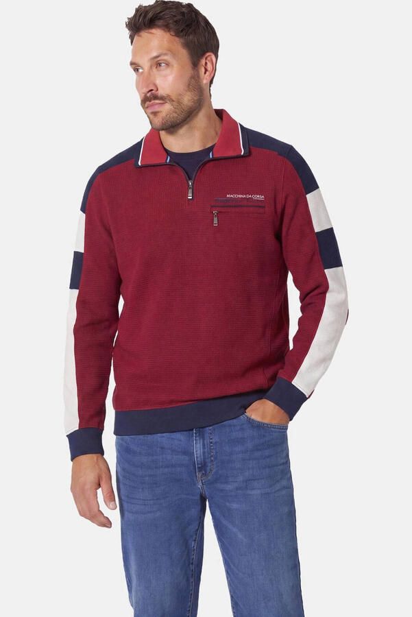 Babista Plus Size katoenen trui rood