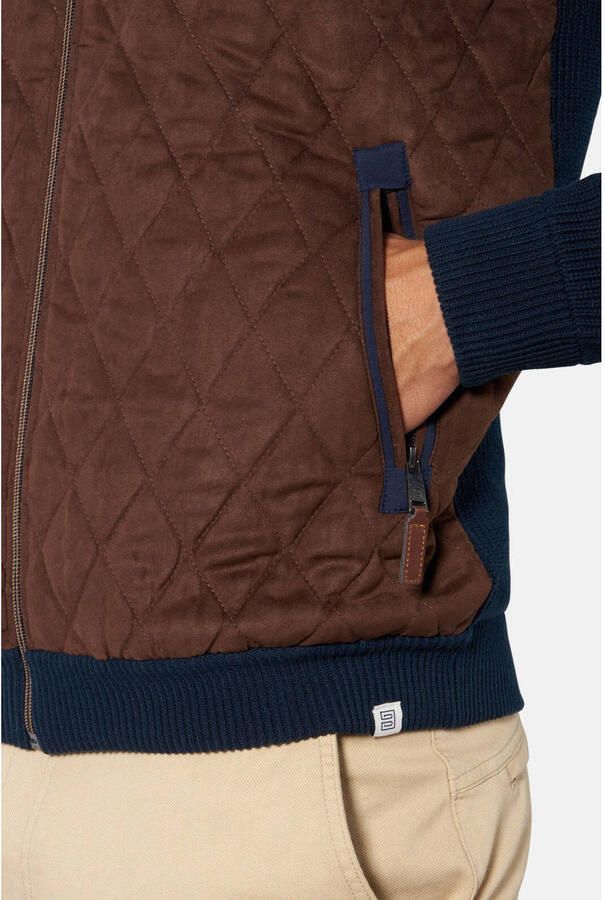 Babista Plus Size katoenen vest bruin - Foto 2