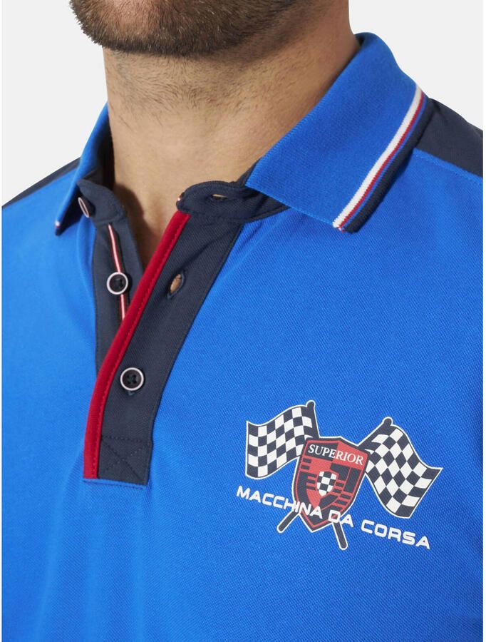 Babista Plus Size polo blauw - Foto 2