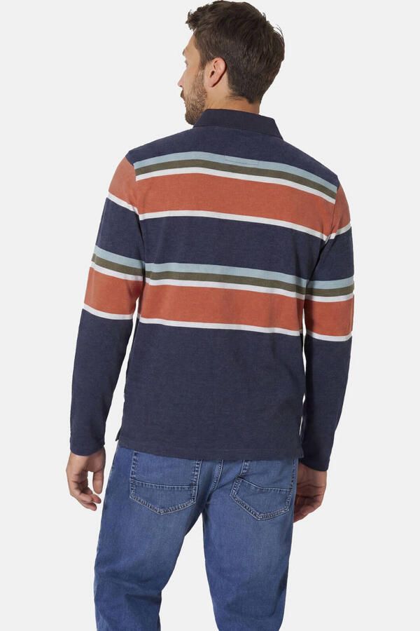 Babista Plus Size polo donkerblauw - Foto 3