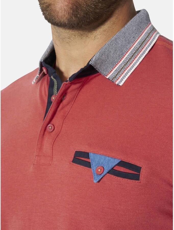 Babista Plus Size polo koraalrood - Foto 2