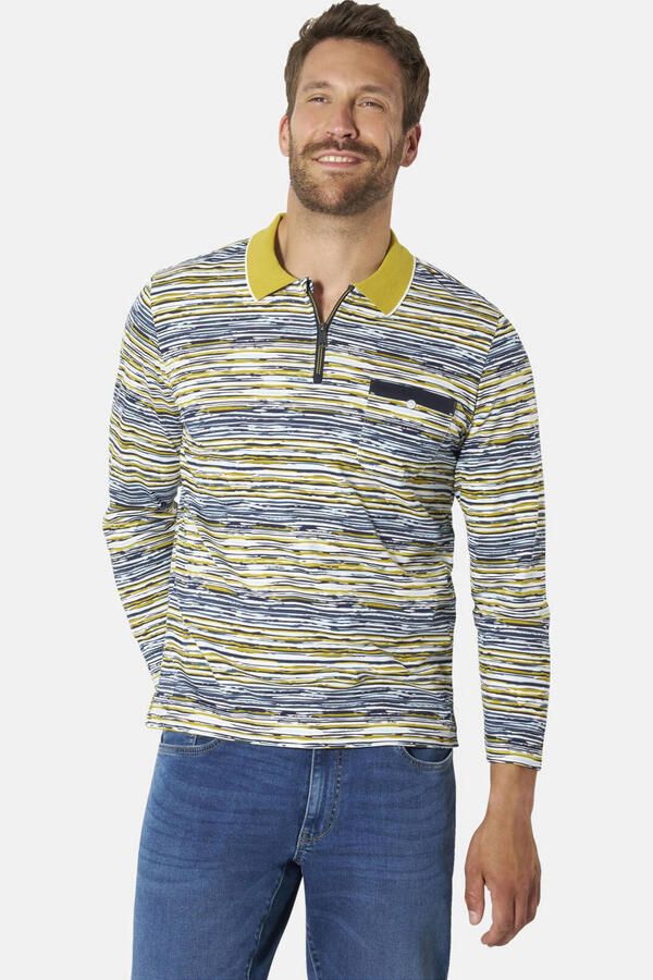 Babista Plus Size polo lichtblauw