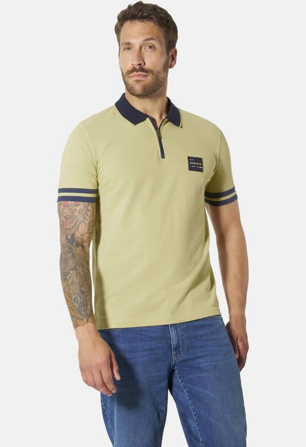 Babista Plus Size polo lichtgroen