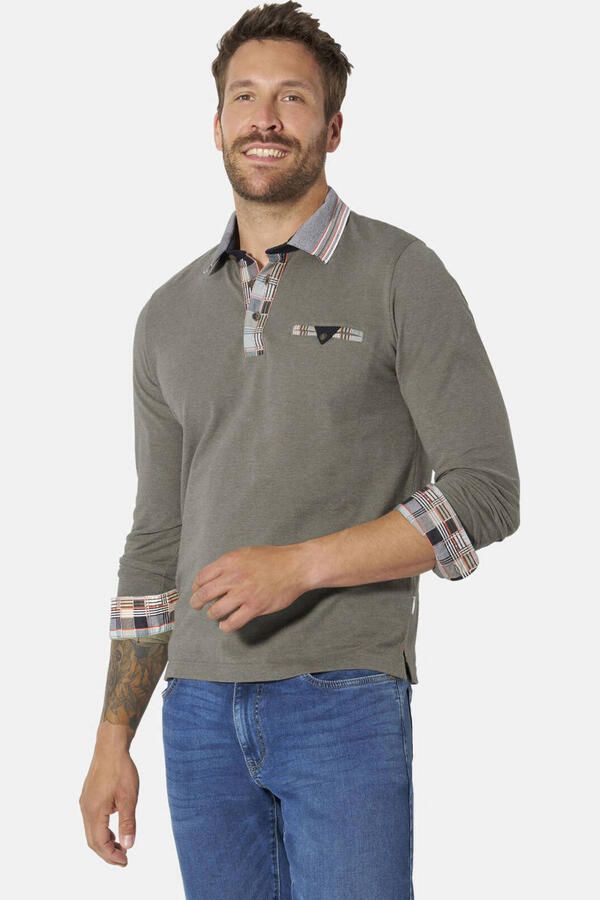 Babista Plus Size polo olijfgroen