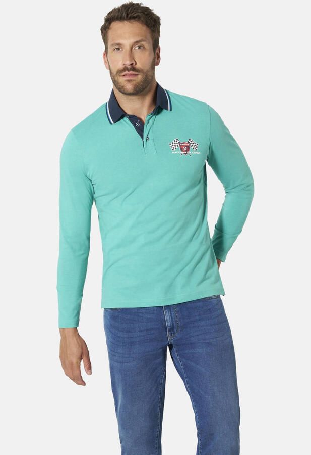 Babista Plus Size polo turquoise
