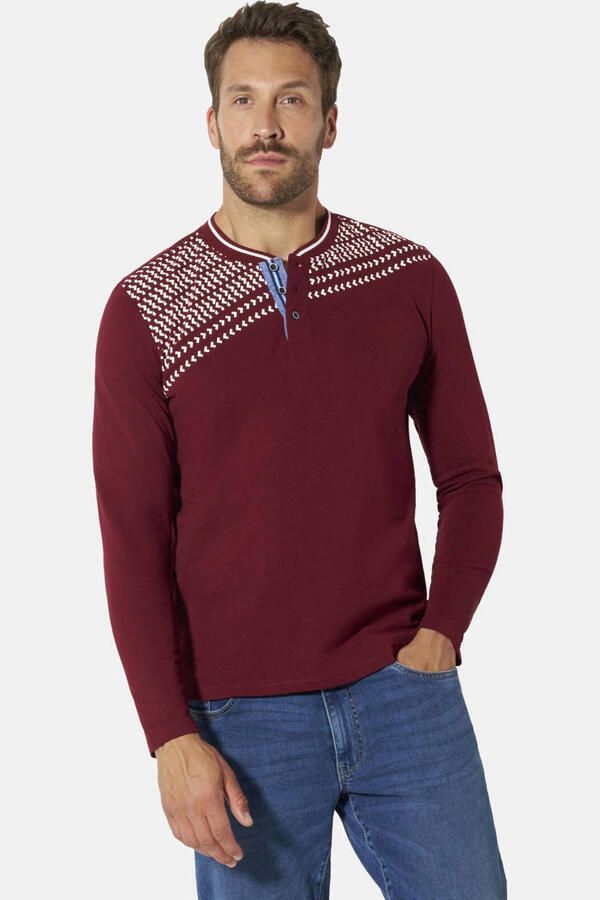 Babista Plus Size T-shirt donkerrood